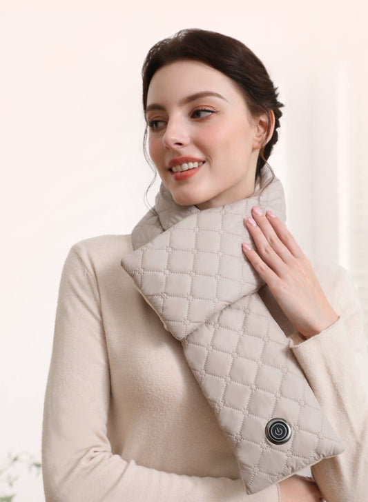 USB Heated Scarf with 3-Mode Heating for Outdoor Warmth