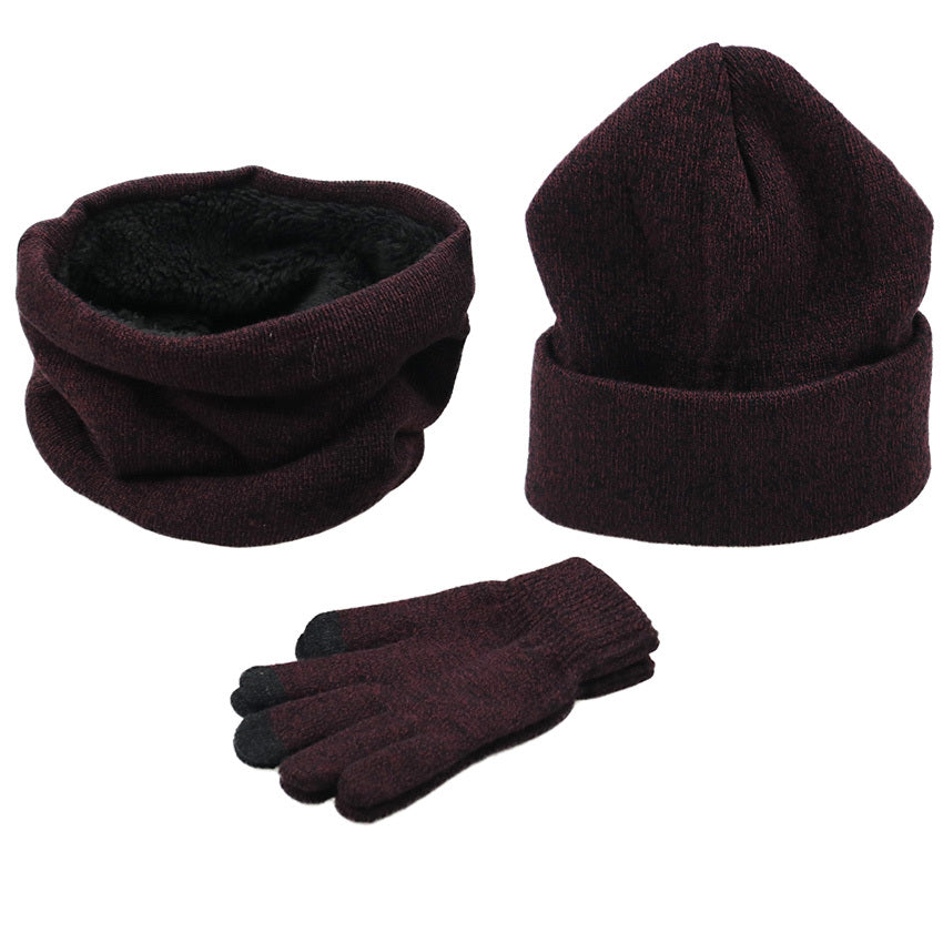 Winter Luxe: Men's Velvet Hats and Knit Accessories Collection