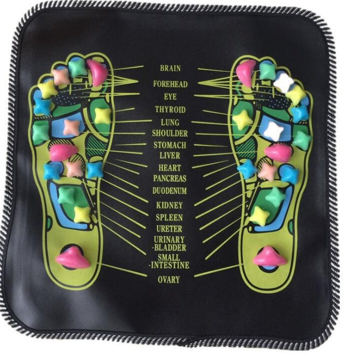 Acupressure Reflexology Foot Massage Mat – Pain Relief & Health Care Pad> free delivery