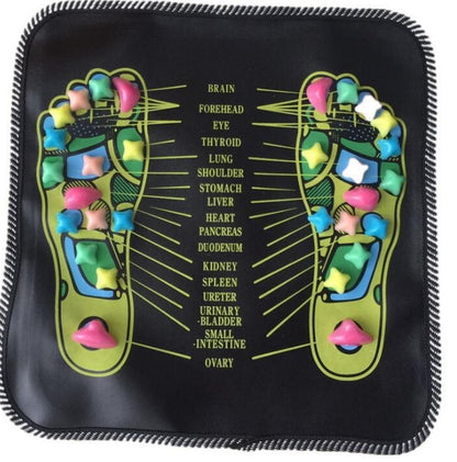 Acupressure Reflexology Foot Massage Mat – Pain Relief & Health Care Pad> free delivery