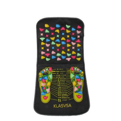 Acupressure Reflexology Foot Massage Mat – Pain Relief & Health Care Pad> free delivery