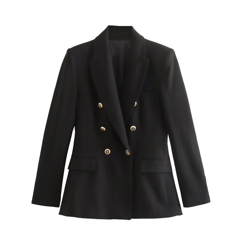 Women’s Tailored Lapel Jacket: Slim-Fit Style