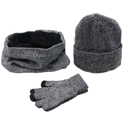 Winter Luxe: Men's Velvet Hats and Knit Accessories Collection