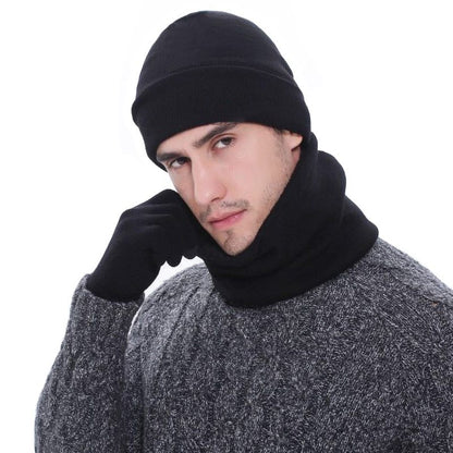 Winter Luxe: Men's Velvet Hats and Knit Accessories Collection