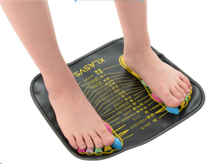 Acupressure Reflexology Foot Massage Mat – Pain Relief & Health Care Pad> free delivery