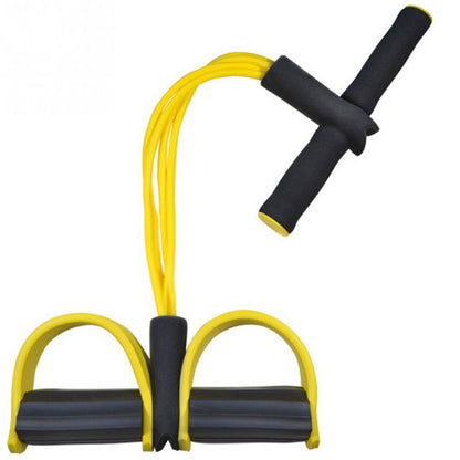 Natural Latex Elastic Resistance Band with Handles - Fitness Foot Pedal Expander for Bodybuilding and Workouts> free shipping