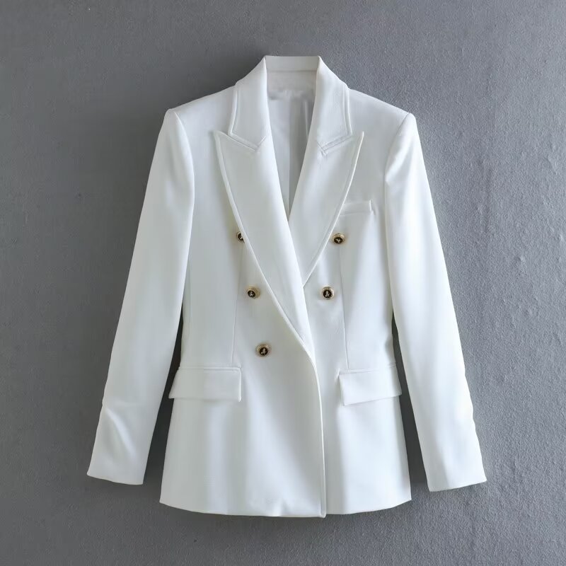 Women’s Tailored Lapel Jacket: Slim-Fit Style