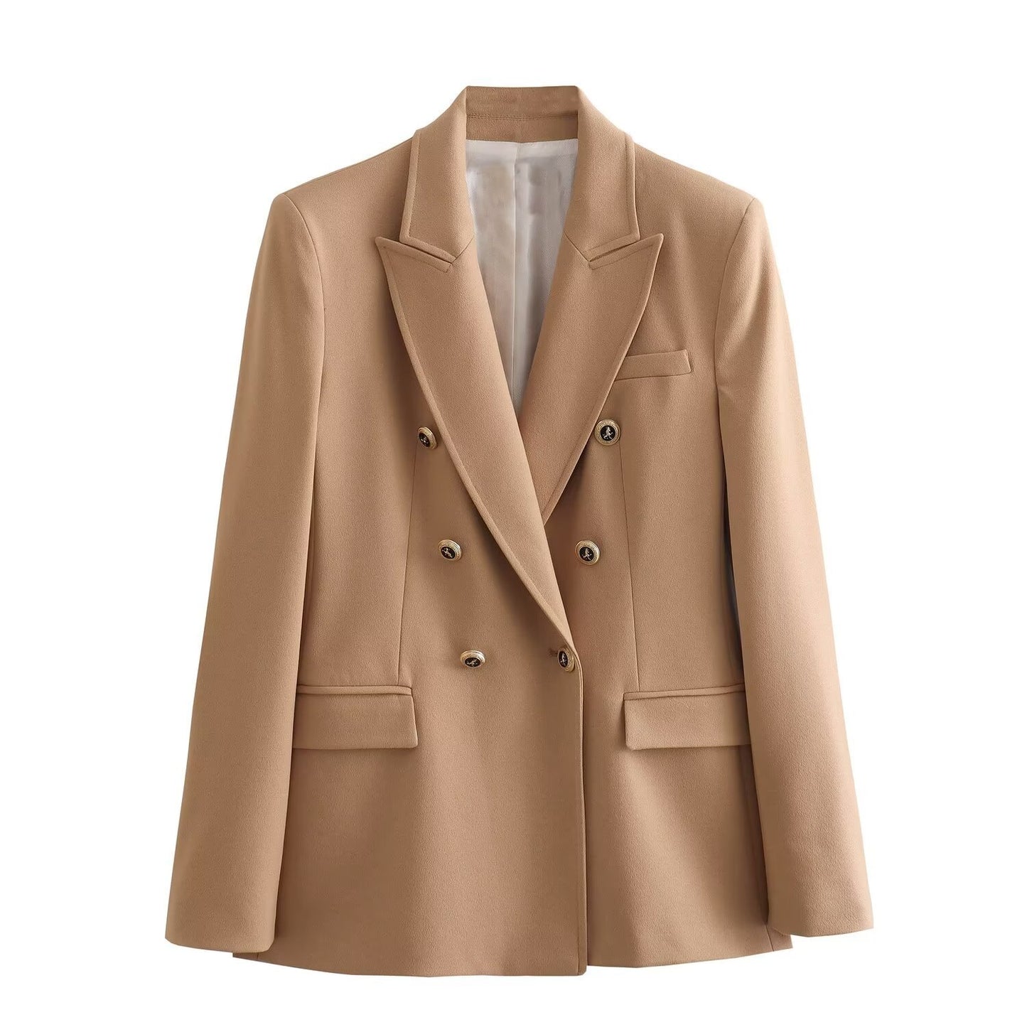 Women’s Tailored Lapel Jacket: Slim-Fit Style